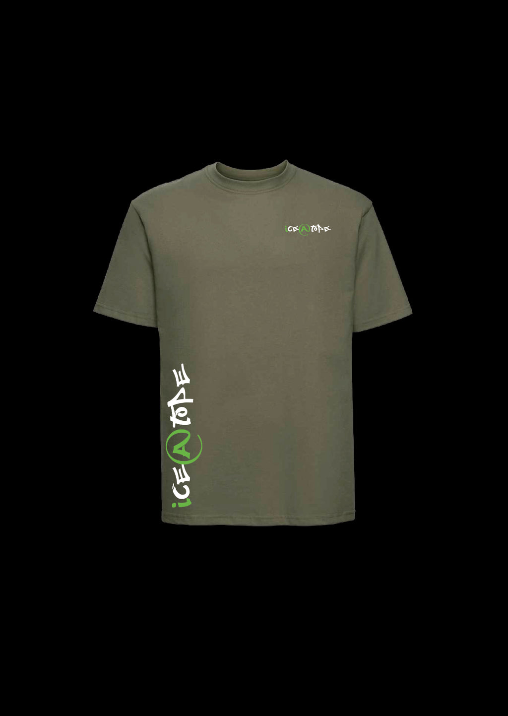 ICE@TOPE OLIVE T SHIRTS