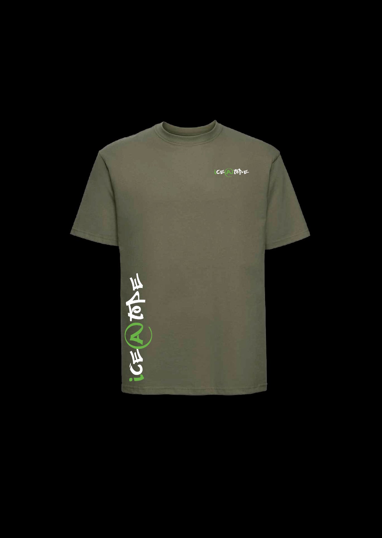 ICE@TOPE OLIVE T SHIRTS